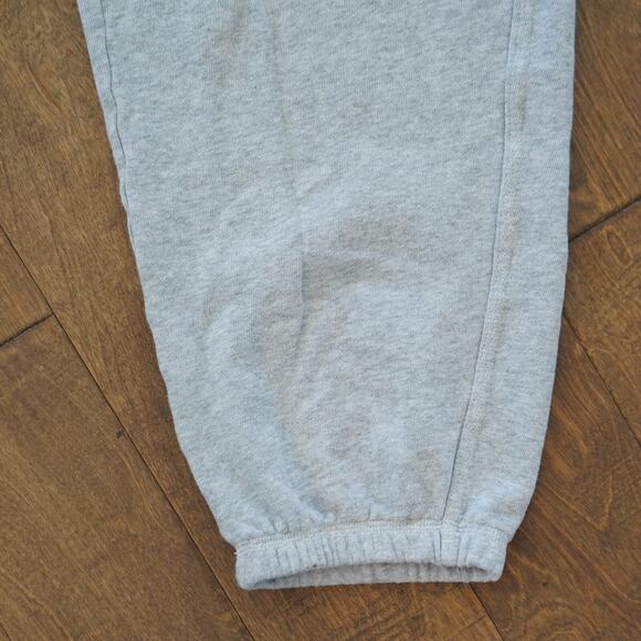 Aerie Sweatpants‎ Mens XL Gray Fleece Lined Tapered Leg Elastic Waist Drawstring - Picture 6 of 10